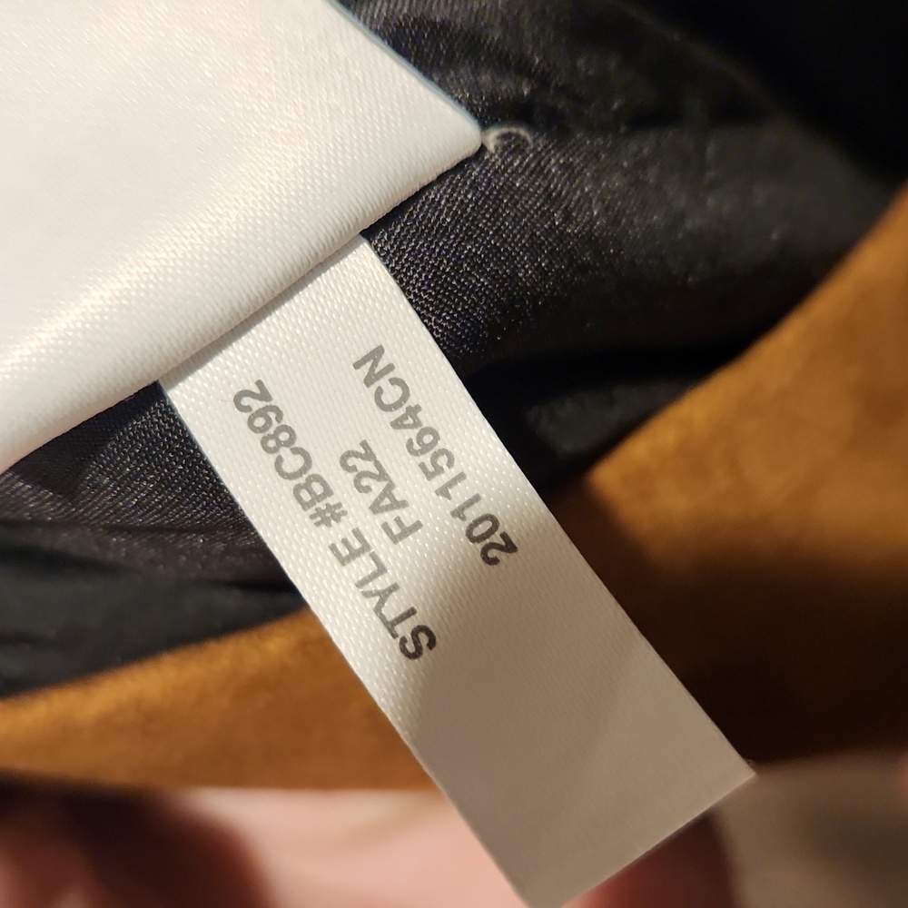 ❤️ NWOT! J CREW FACTORY A-LINE FAUX SUEDE MINI SKIRT, 8 AND 10 - Picture 10 of 12